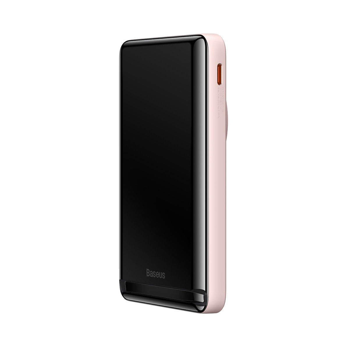 Powerbank Baseus Magnetic Bracket Wireless Charge MagSafe 10000mAh 20W Overseas Edition pink + kabel USB-C Xiaobai 60W 0,5m
