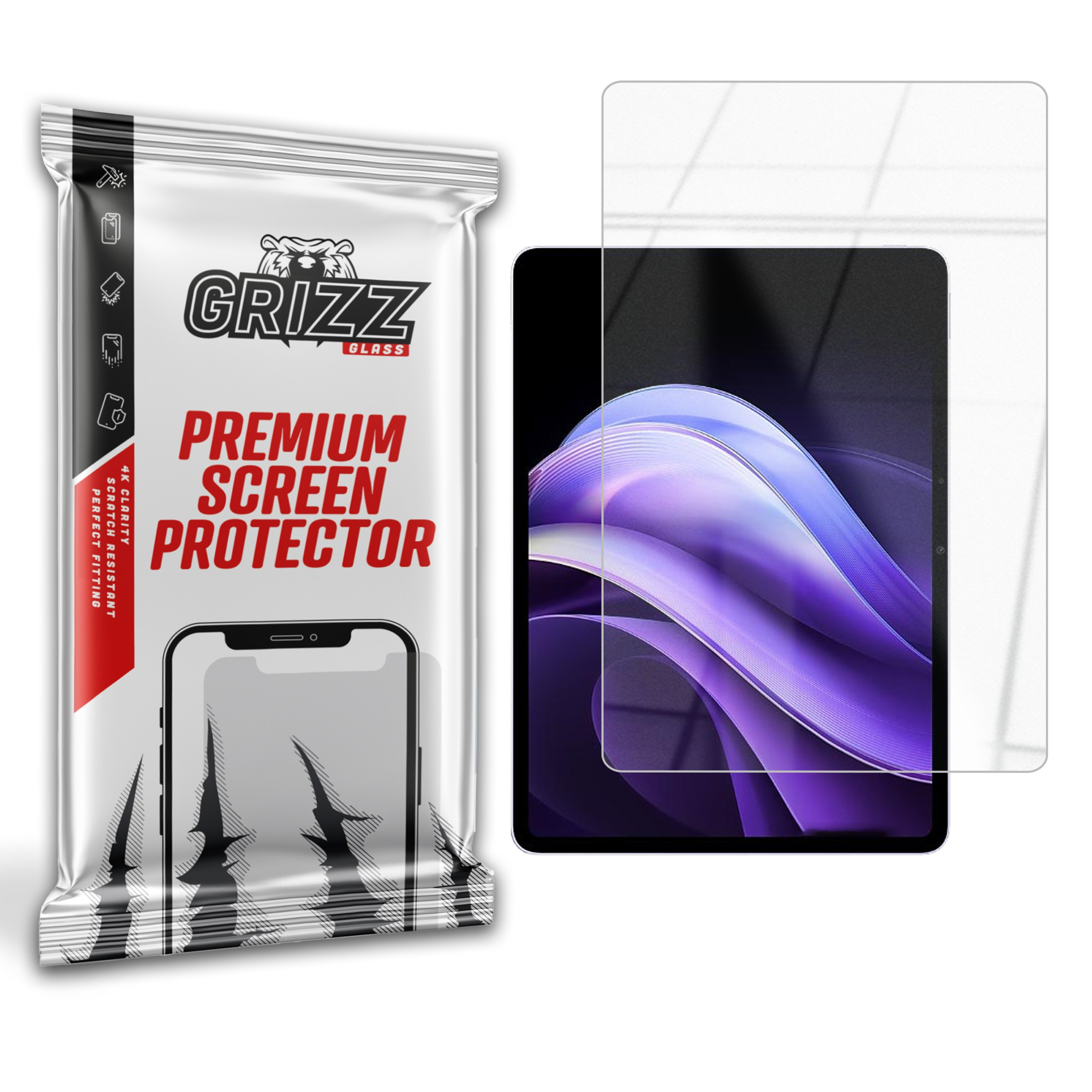 GrizzGlass HybridGlass Vivo Pad 3