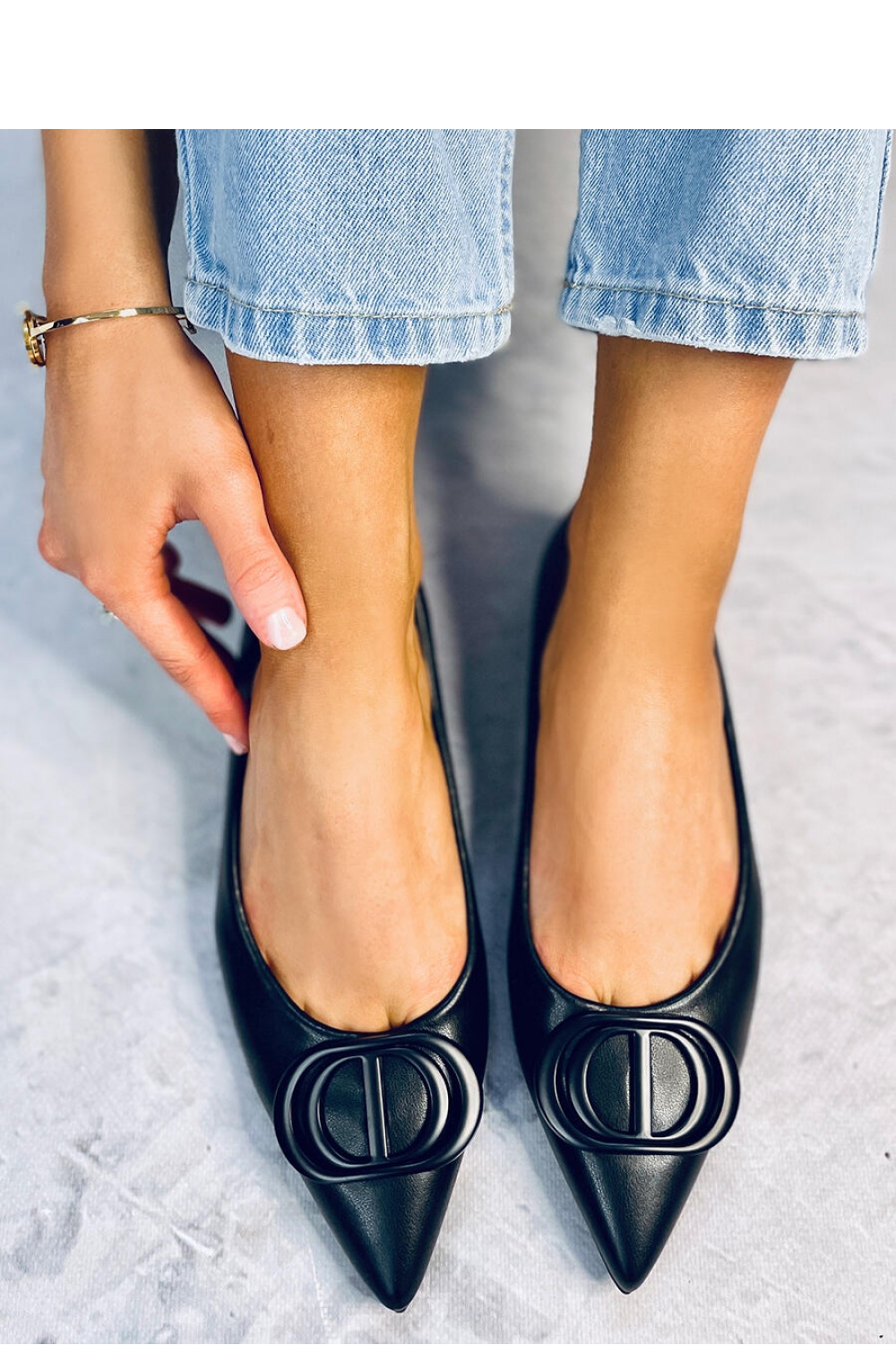  Ballet flats model 179318 Inello  black