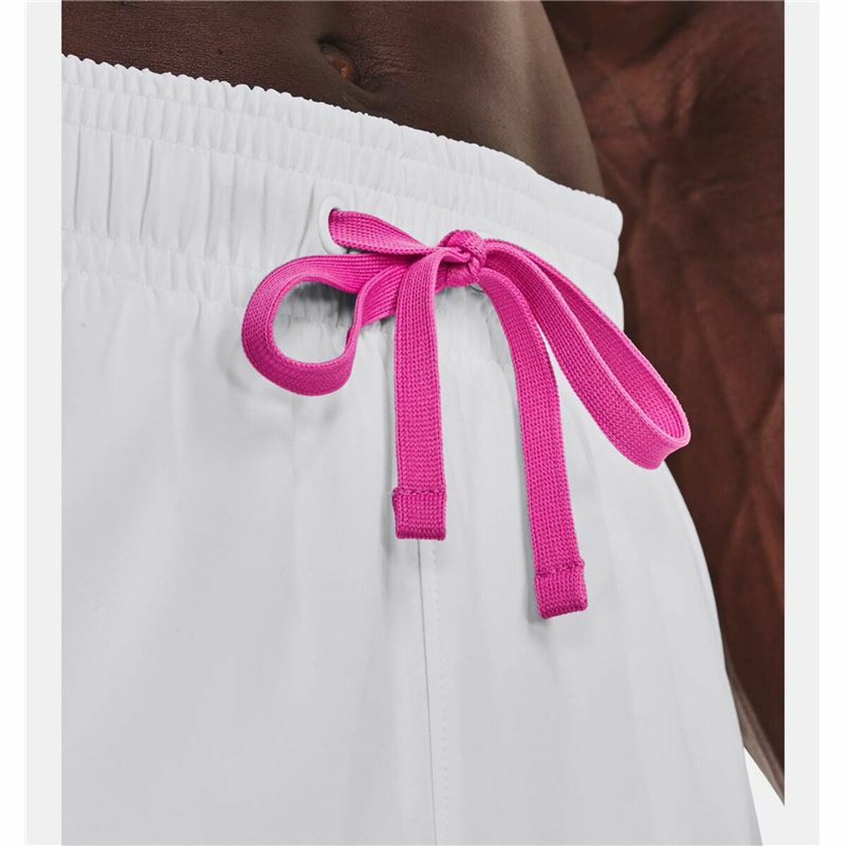 Men's Basketball Shorts Under Armour Baselin White Men's Basketball Shorts Under Armour Baselin White