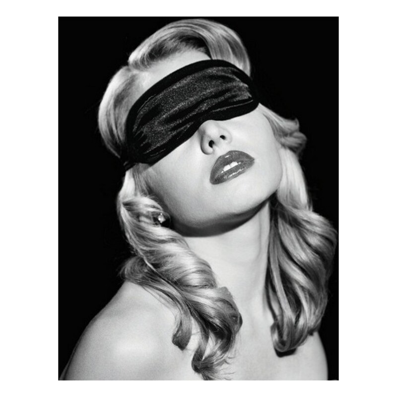 Satin Blindfold Black Sex & Mischief SS10001 Satin Blindfold Black Sex & Mischief SS10001