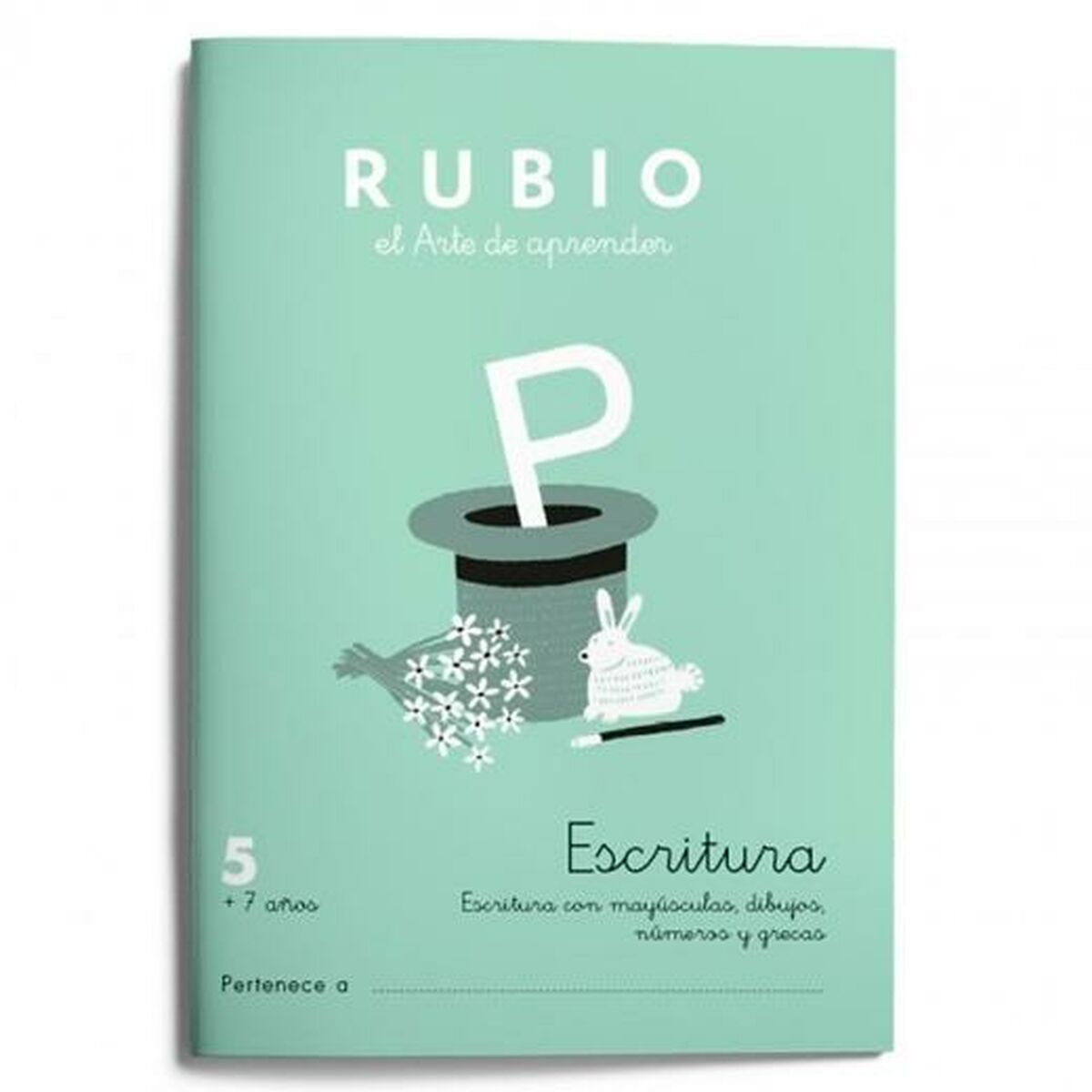 Writing and calligraphy notebook Rubio Nº05 A5 Spanish 20 Sheets (10Units)