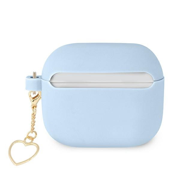 Guess GUA3LSCHSB Apple AirPods 3 cover blue Silicone Charm Collection