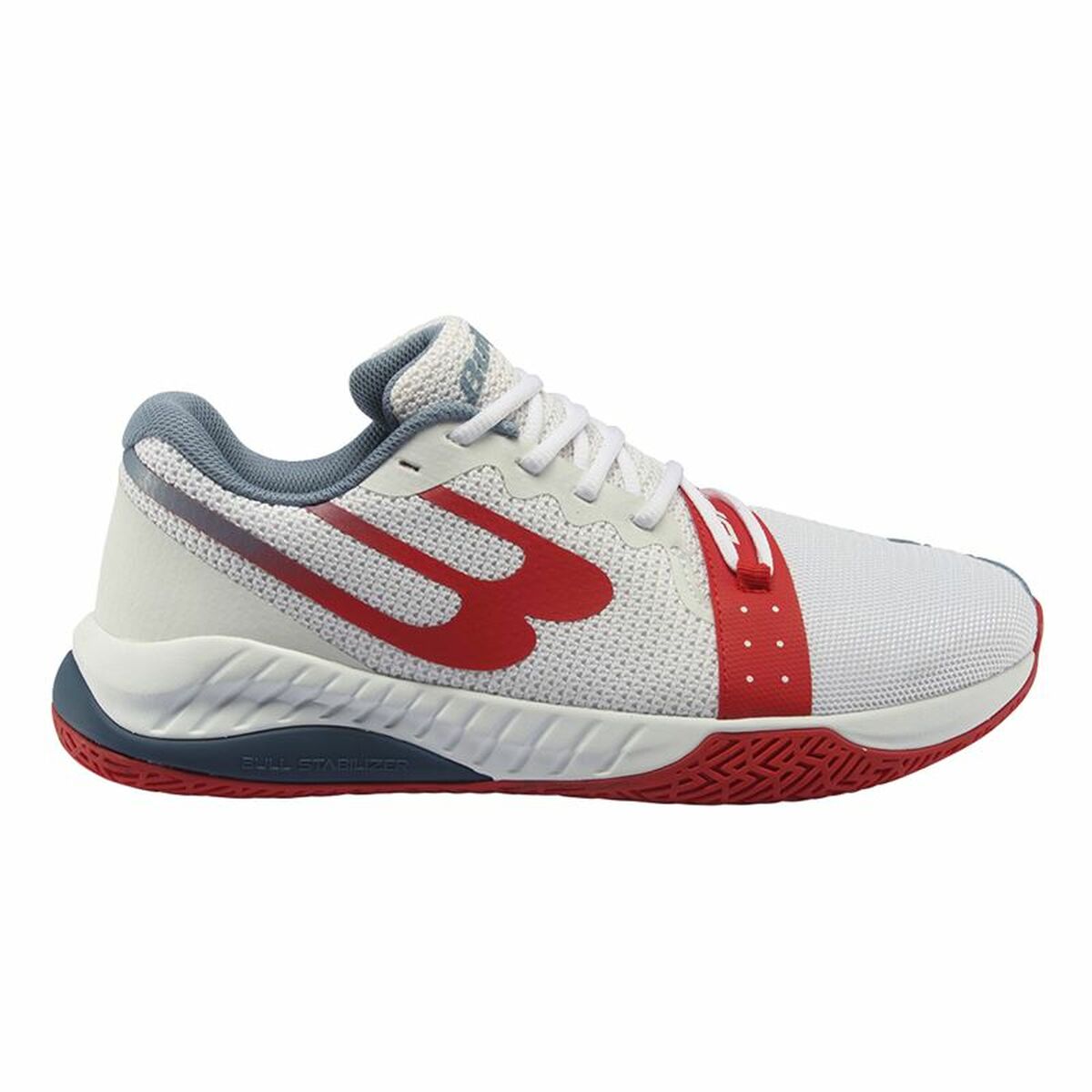 Adult's Padel Trainers Bullpadel Beker 23V White Men Adult's Padel Trainers Bullpadel Beker 23V White Men