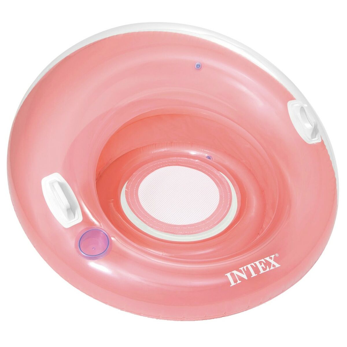 Inflatable Pool Chair Intex Circular 119 x 119 cm Ø 119 cm (6 Units)