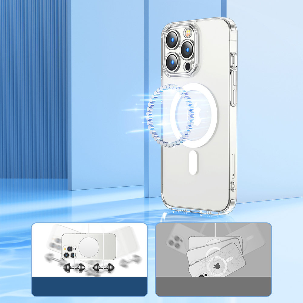 Joyroom 14D Magnetic Case MagSafe Apple iPhone 14 clear (JR-14D5)