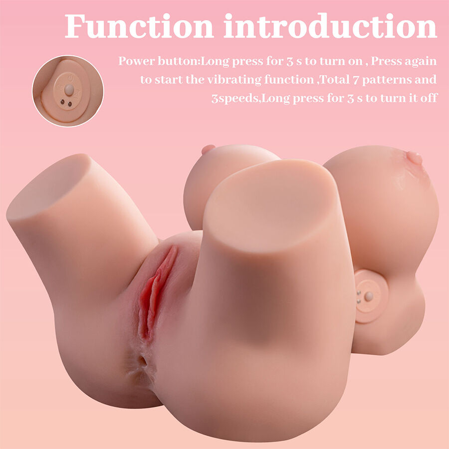 XISE - FRIEDA REALISTIC FEMALE TORSO WITH VIBRATION 36 CM XISE - FRIEDA REALISTIC FEMALE TORSO WITH VIBRATION 36 CM