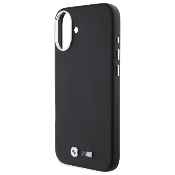 BMW BMHMP16M23PMWK Apple iPhone 16 Plus hardcase M Smooth Full Wrapped Metal MagSafe black