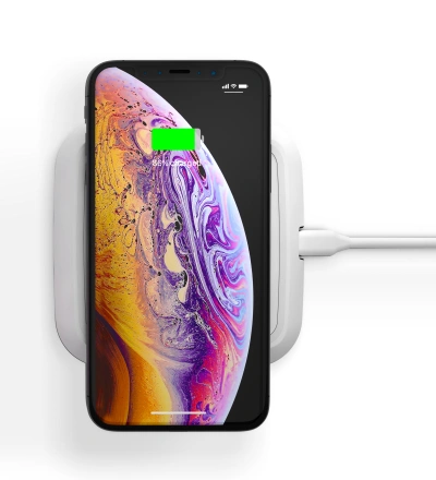 ZENS Single Fast Wireless Charger 10W white