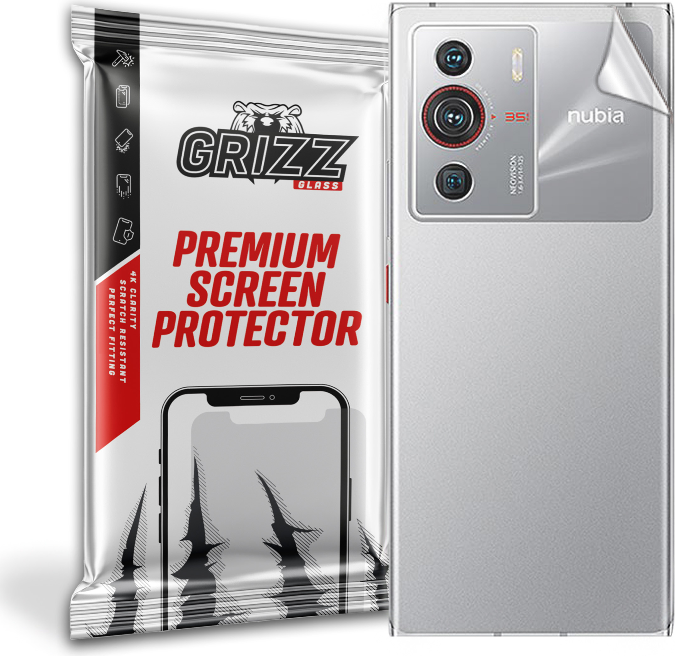 GrizzGlass SatinSkin ZTE Nubia Z40