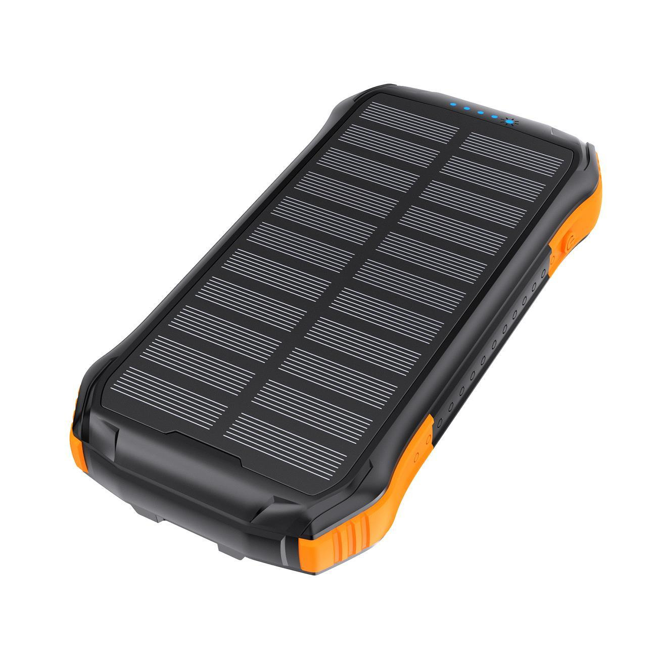 Choetech B659 Solar Powerbank Wireless Charger 10000mAh Qi 5W orange