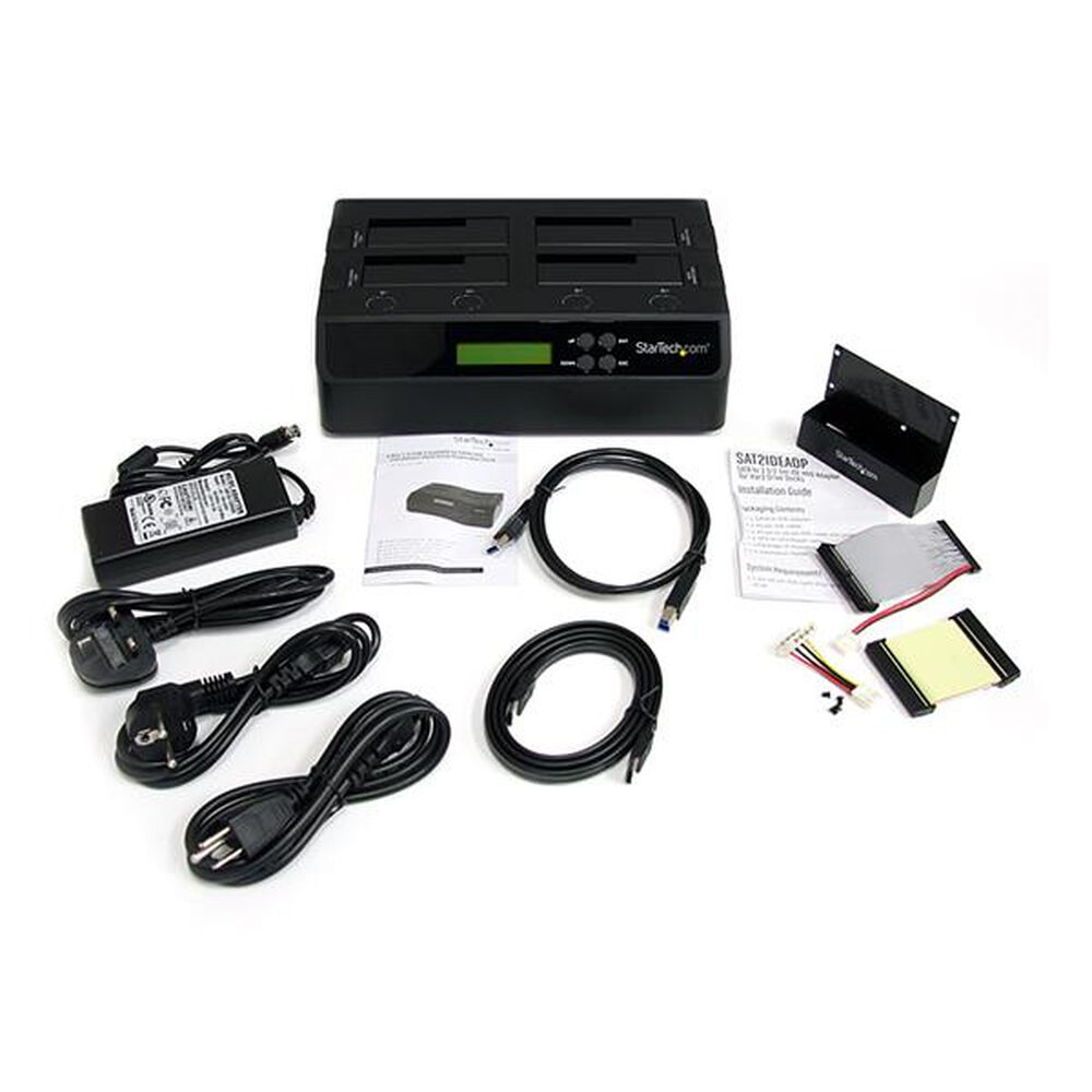 External Recorder Startech SATDOCK4U3RE USB Black SATA