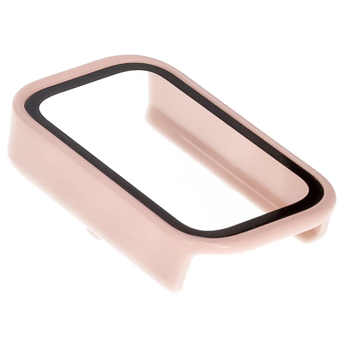Bizon Case+Glass Watch Xiaomi Smart Band 9 Active / Redmi Smart Band 3 pink