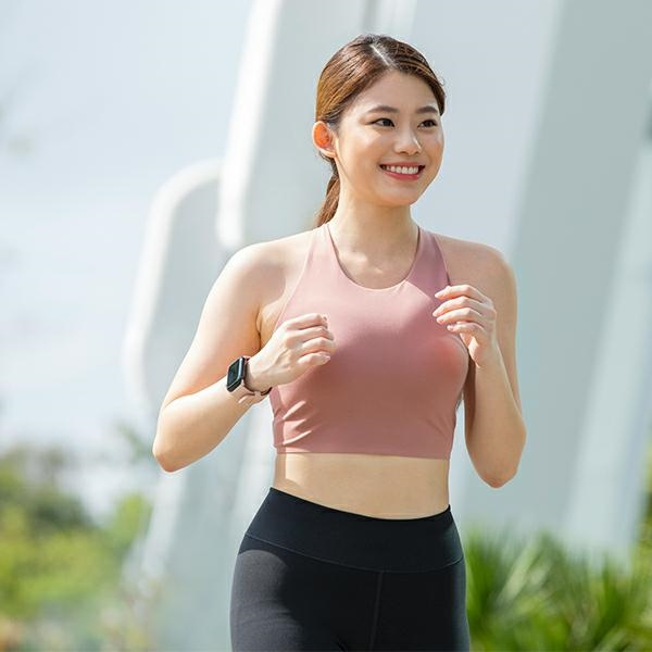 UNIQ Linus strap Apple Watch 4/5/6/7/8/9/SE/10 40/41/42mm Airosoft Silicone pink/blush pink