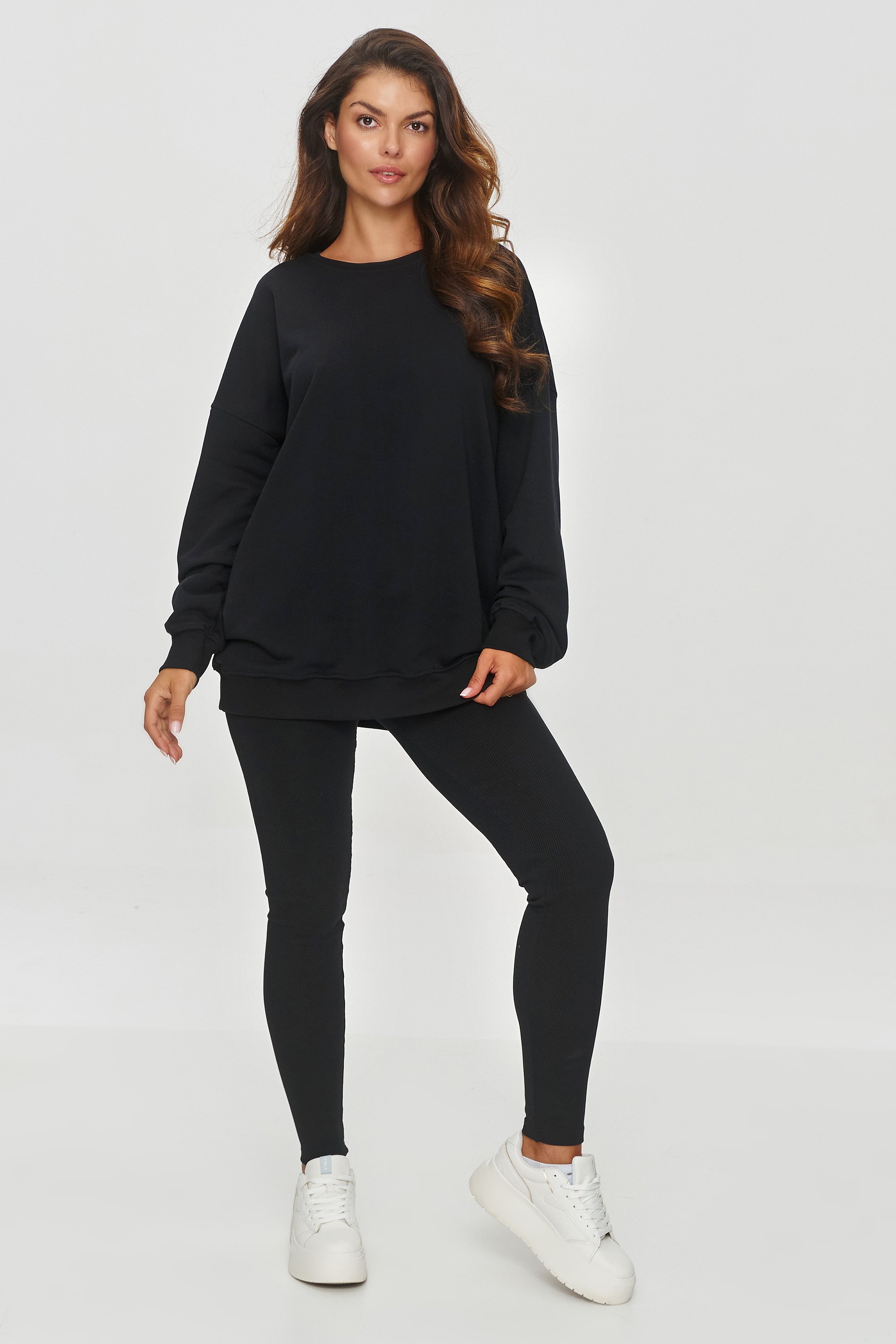  Long leggings model Makadamia  black