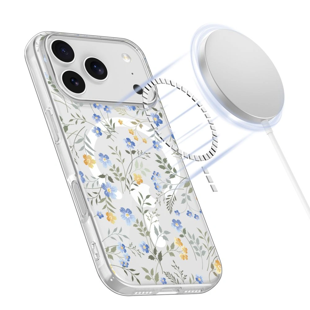 Tech-Protect FlexAir MagSafe Case for Apple iPhone 17 Pro Spring Flowers
