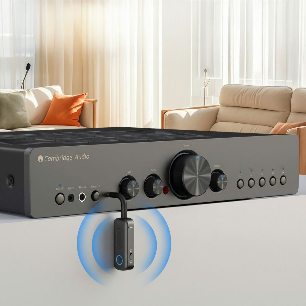 Adapter Tech-Protect Ultraboost AU02 Audio Adapter AUX Bluetooth 5.4 Black