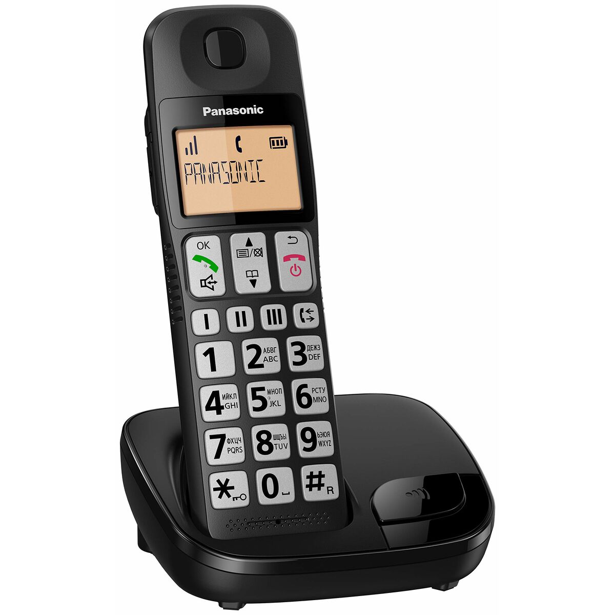 Wireless Phone Panasonic Black (Refurbished B)