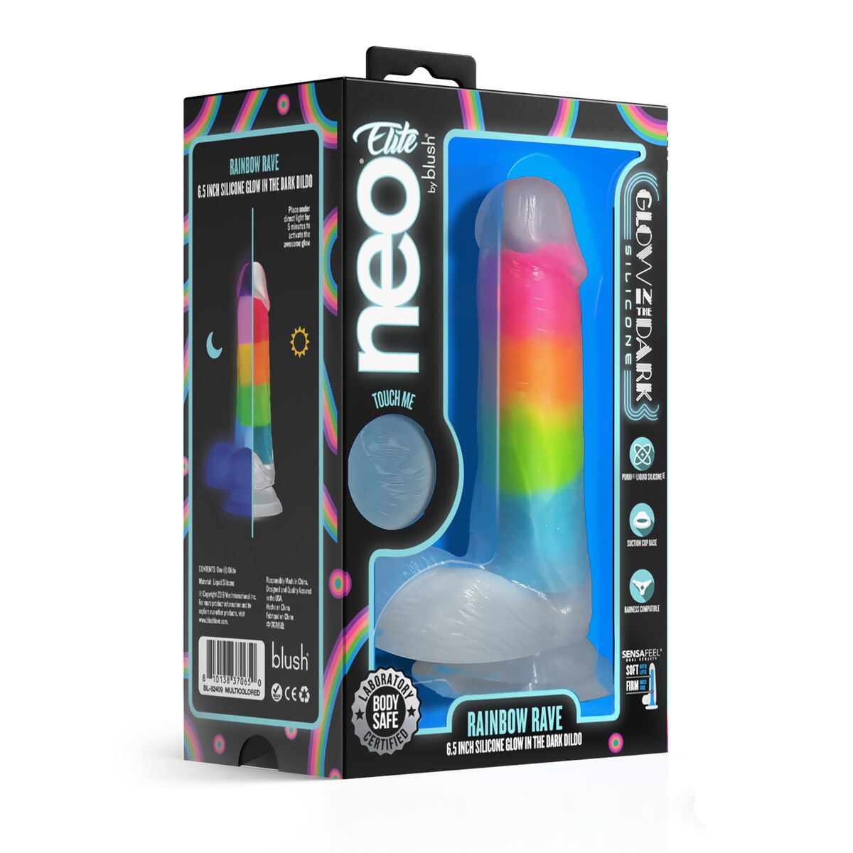 Dildo Blush Neo Multicolour Ø 2,8 cm Dildo Blush Neo Multicolour Ø 2,8 cm