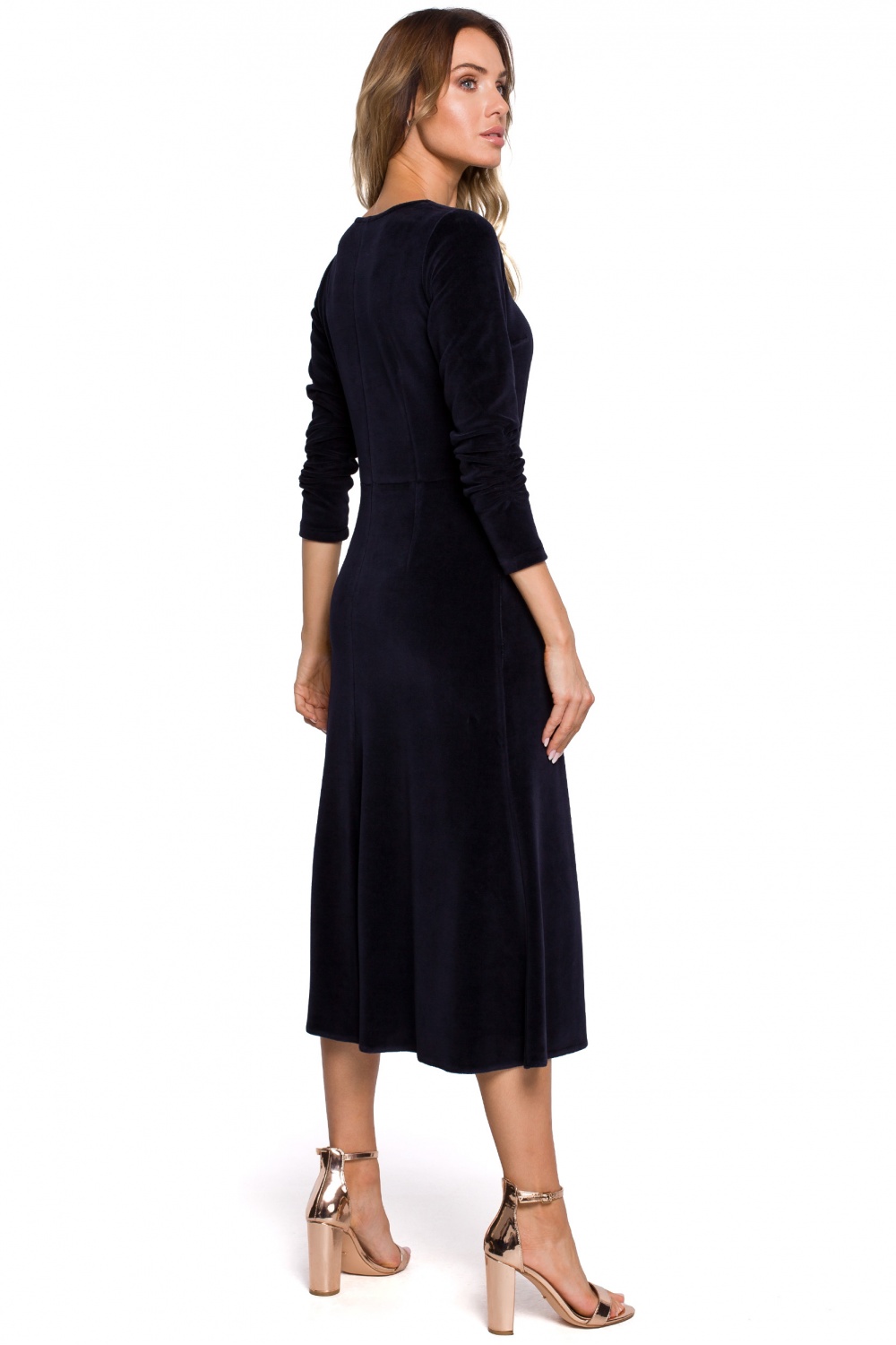Abendkleid model 149990 Moe marineblau Damen