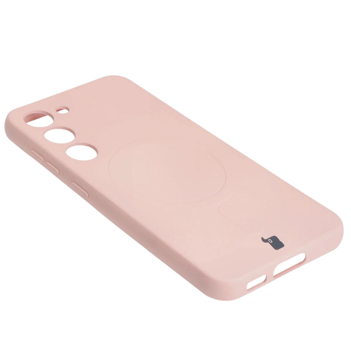 Bizon Case Silicone Magnetic Samsung Galaxy S23 light pink