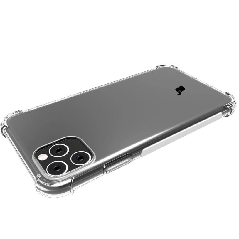 Bizon Case Clear Pack case + 2x screen glass + lens glass Apple iPhone 11 Pro clear