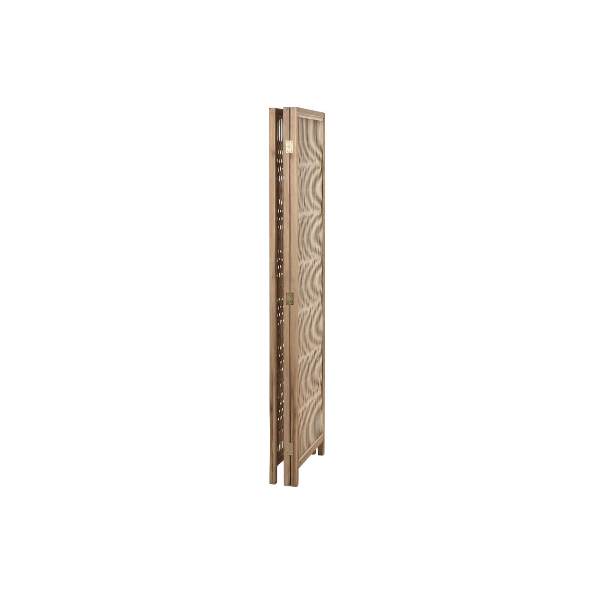Folding screen Home ESPRIT Brown Fir 138 X 3,5 X 186 cm