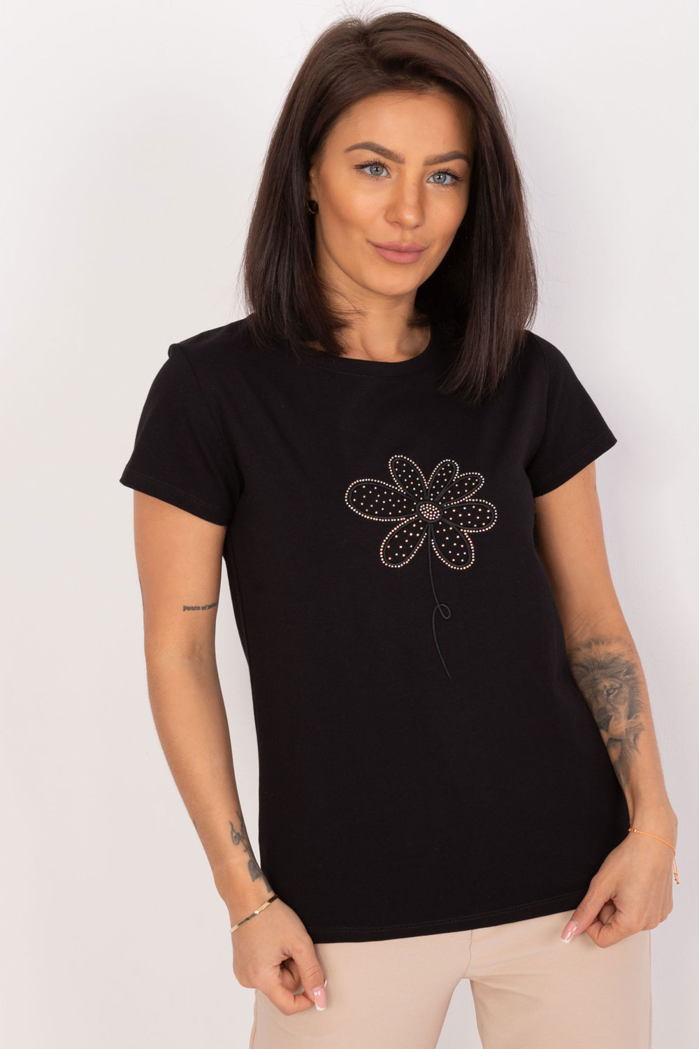  Blouse model 194826 BFG  black