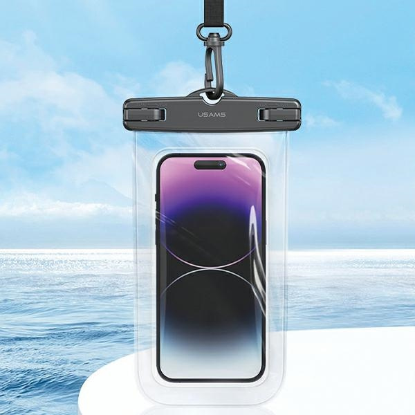 USAMS FSD1203 6,7 inch waterproof case IP68 transparent (US-YD012)
