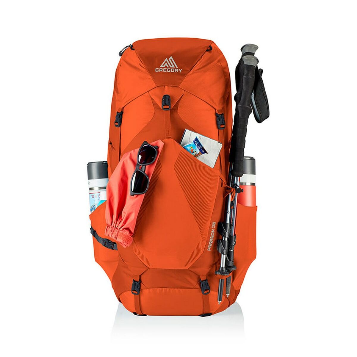 Multipurpose Backpack Gregory PARAGON 58 Orange