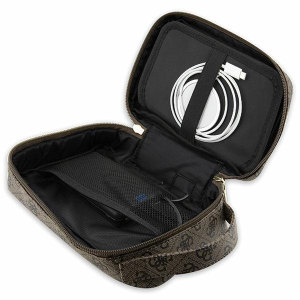 Guess GUHBP4RPSW Organizer brown 4G Printed Stripes