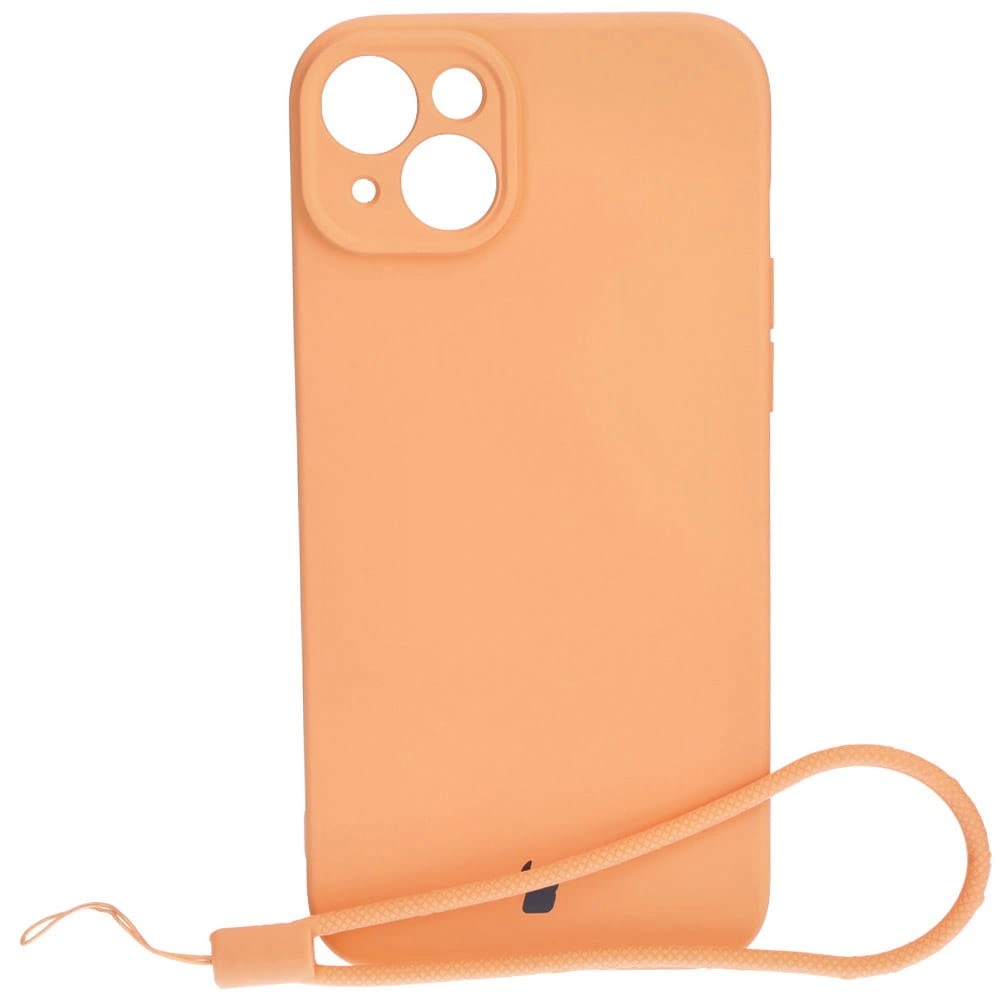 Bizon Case Silicone Apple iPhone 15 Plus orange