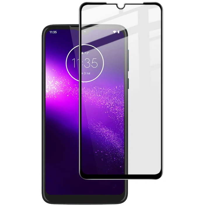 Bizon Glass Edge Moto G8 Play black