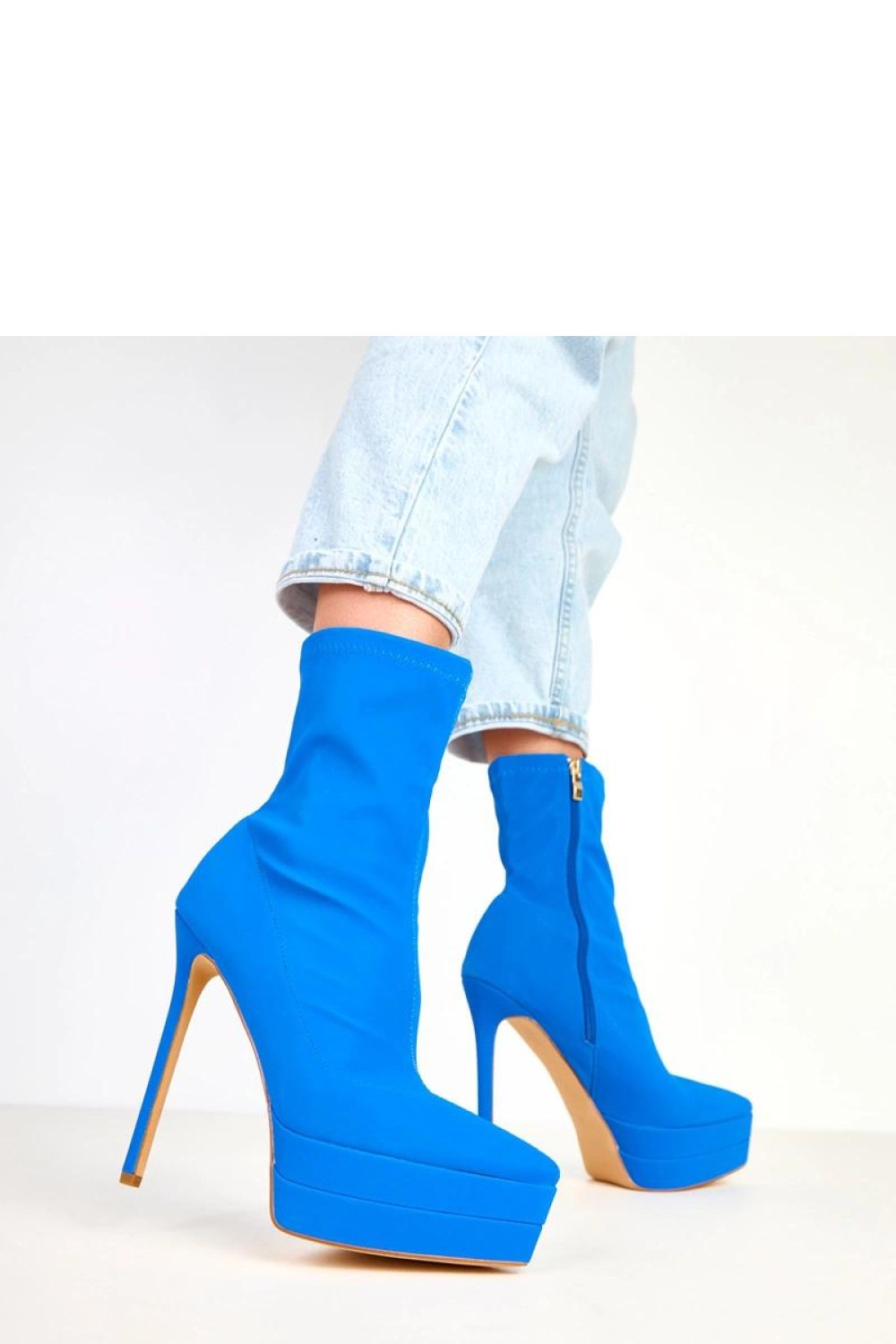  Heel boots model Solea  blue