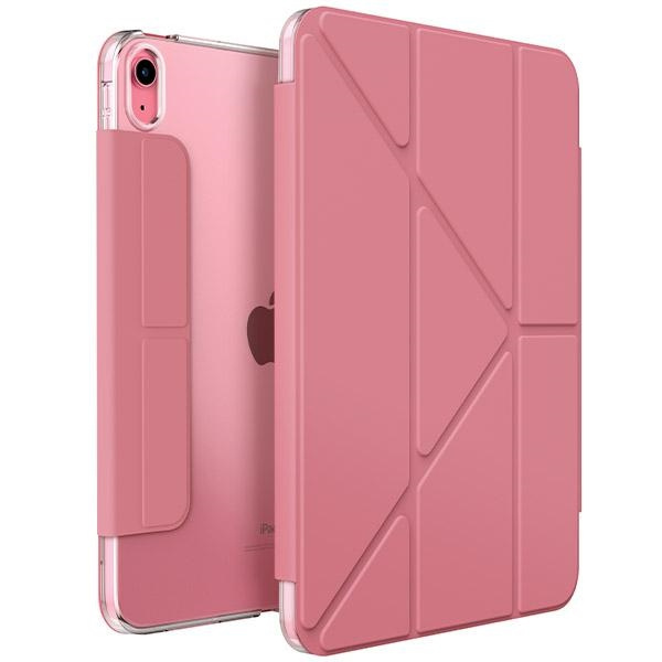 UNIQ Camden Apple iPad 10.9 2022 (10. generacji) rouge pink Antimicrobial