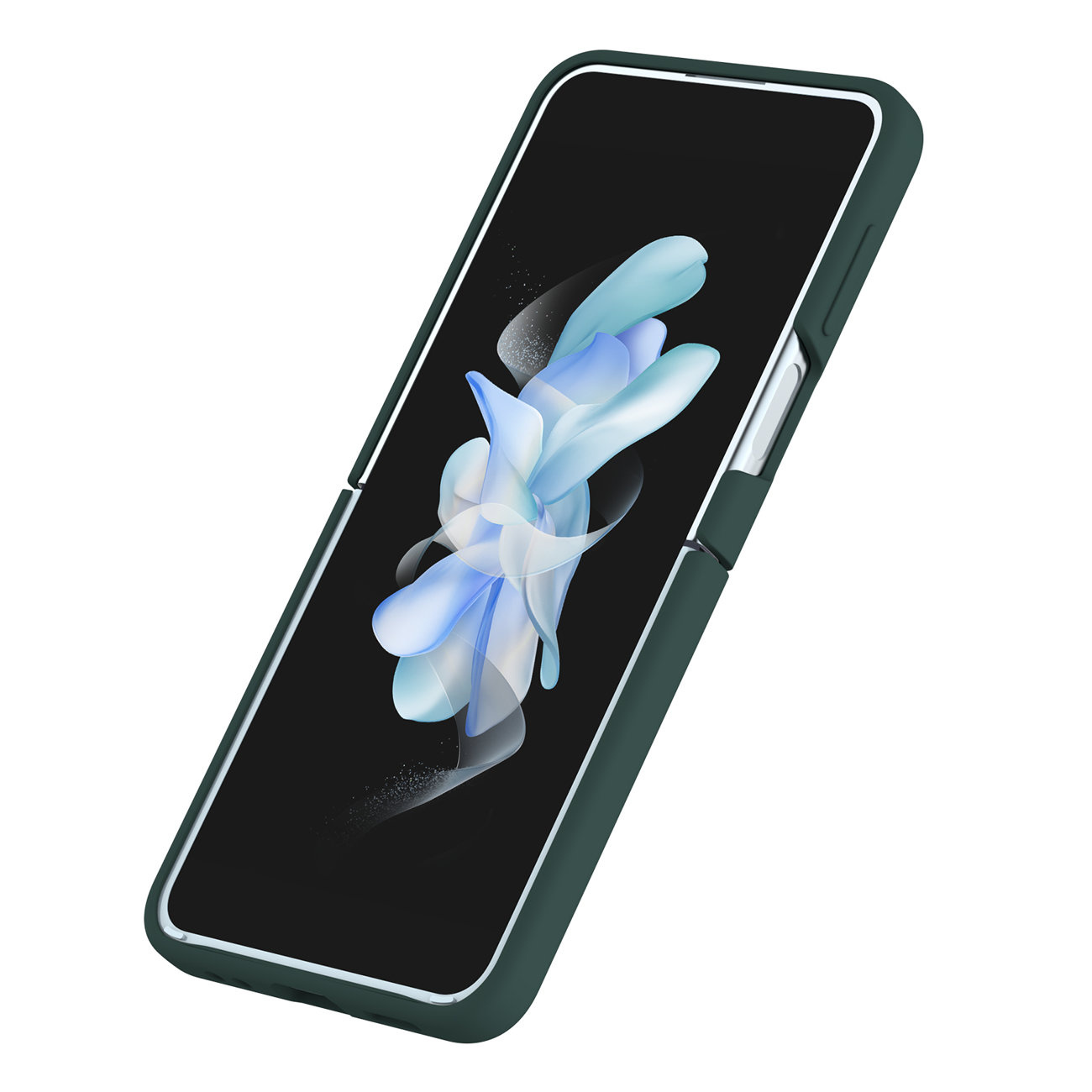 Case Nillkin CamShield Silky Silicone Samsung Galaxy Z Flip 4 green