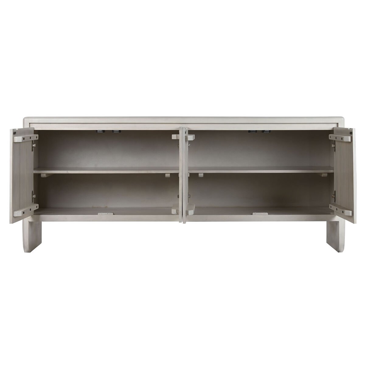Sideboard Home ESPRIT White Mango wood 182 x 45 x 76 cm Sideboard Home ESPRIT White Mango wood 182 x 45 x 76 cm