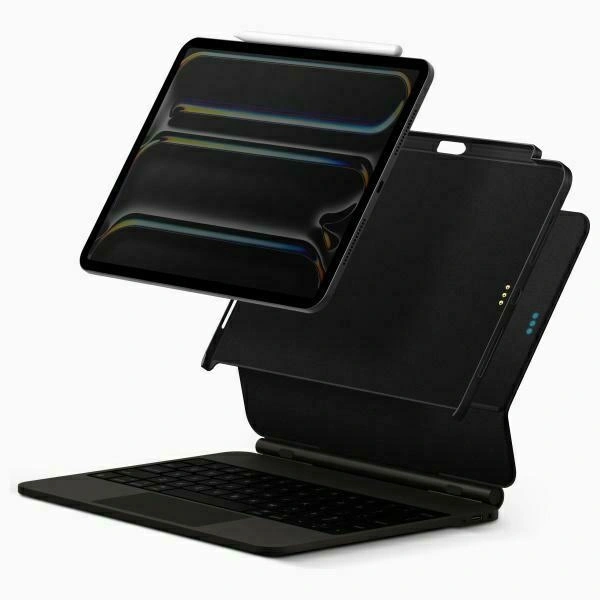 UNIQ Axel Apple iPad Air 10.9 2020/2022 (4, 5 gen) / iPad Pro 11 2021/2022 (3, 4 gen) / iPad Air 11 2024 (6 gen) black ebony
