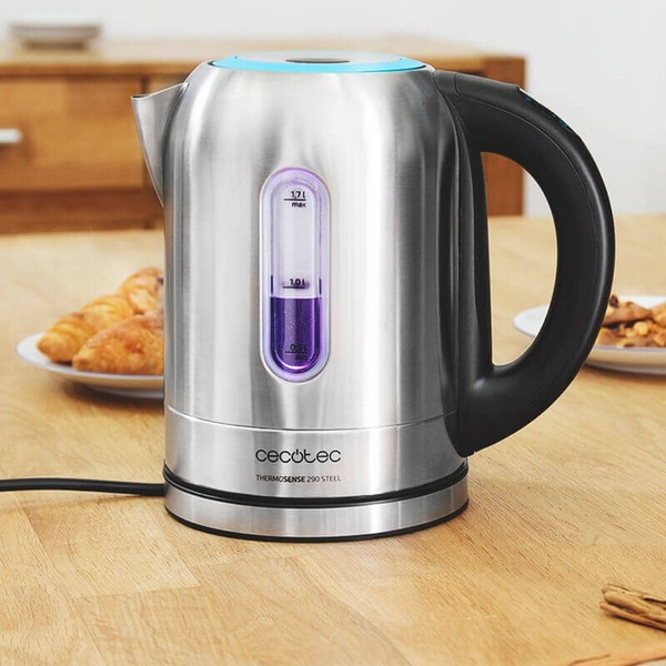 Kettle Cecotec ThermoSense 290 Steel 2200W 1,7L Stainless steel