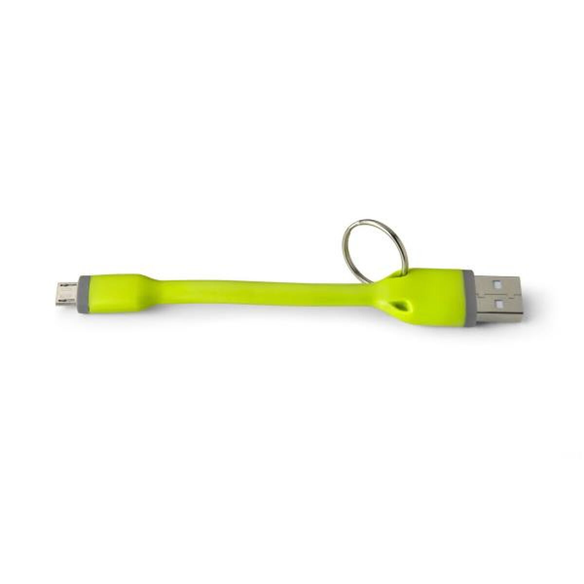Kabel Micro USB Celly USBMICROKEYGN 0,12 m Kolor Zielony