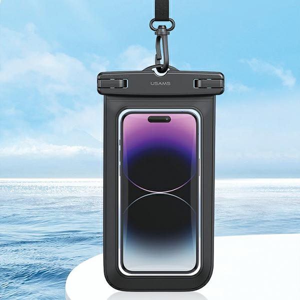 USAMS FSD1201 6,7 inch waterproof case IP68 black (US-YD012)