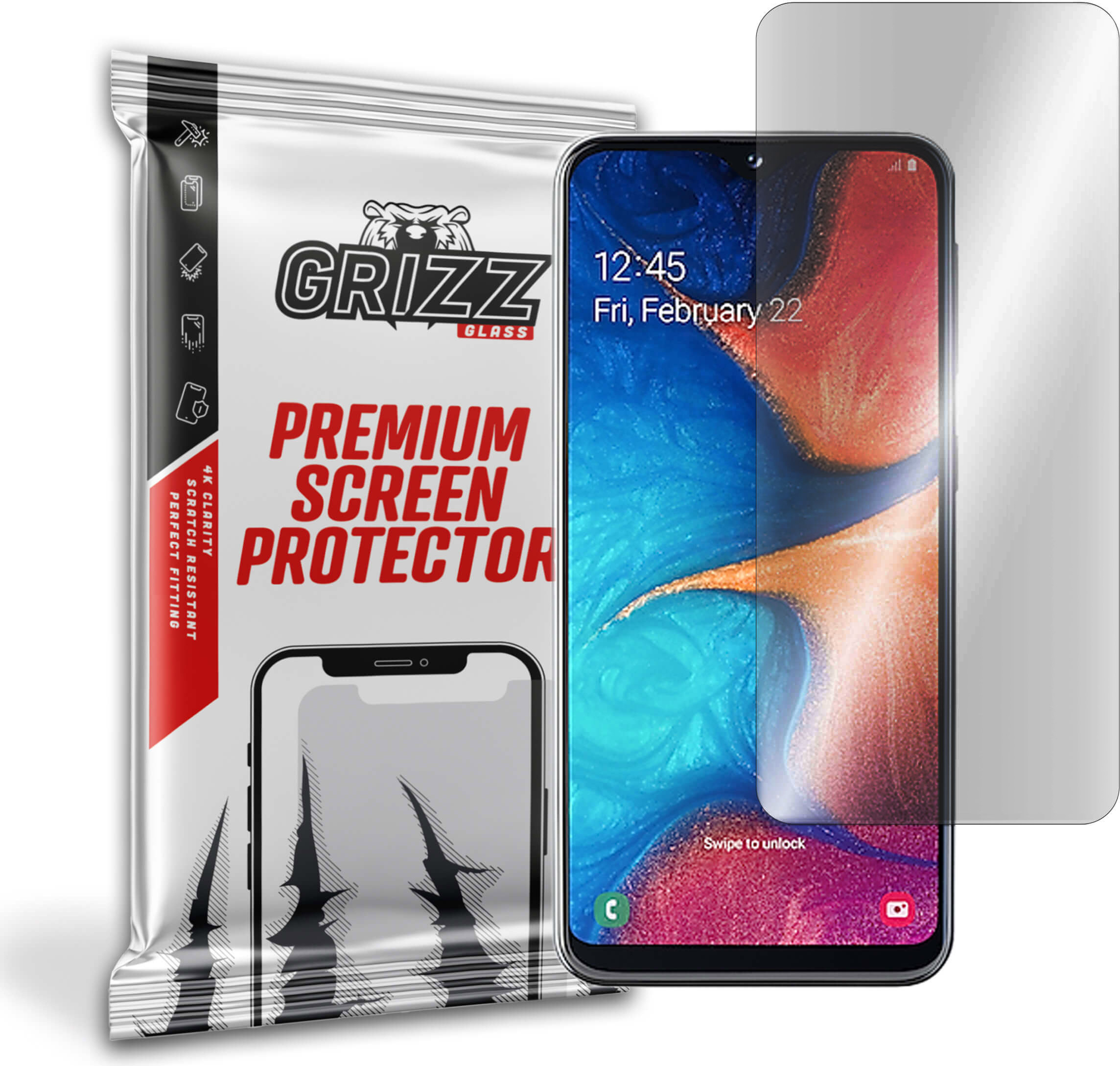 GrizzGlass PaperScreen Samsung Galaxy A20e