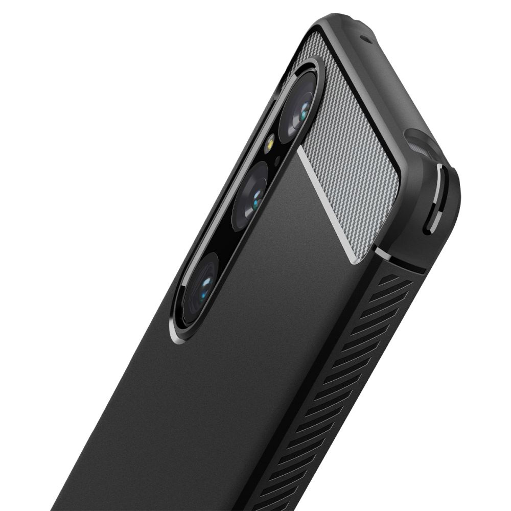 Spigen Rugged Armor Sony Xperia 1 V Matte Black