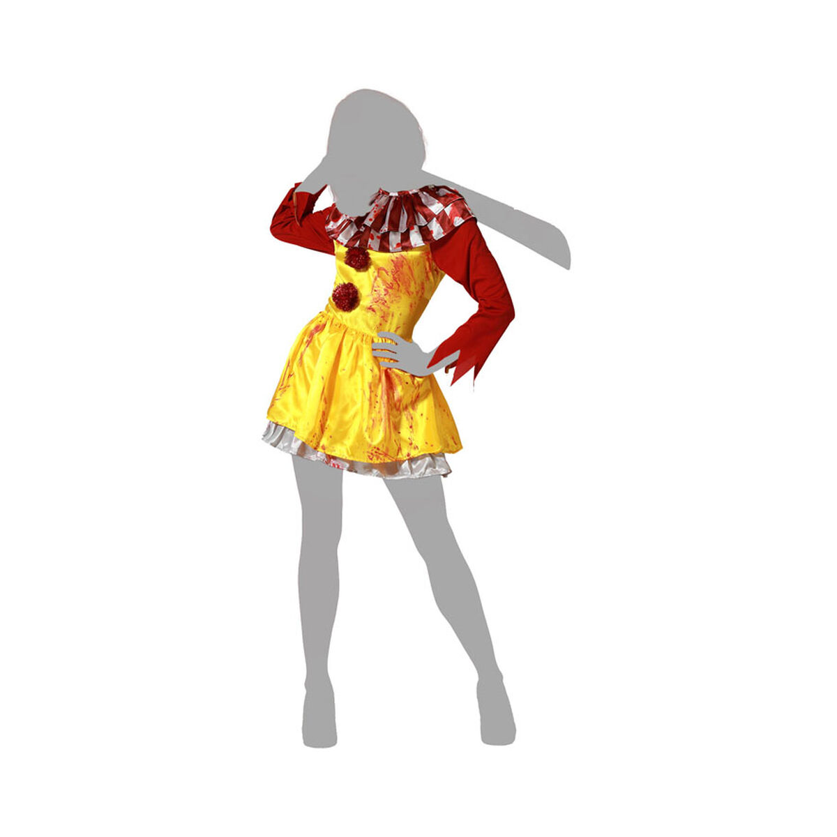 Costume Bloody Clown Lady