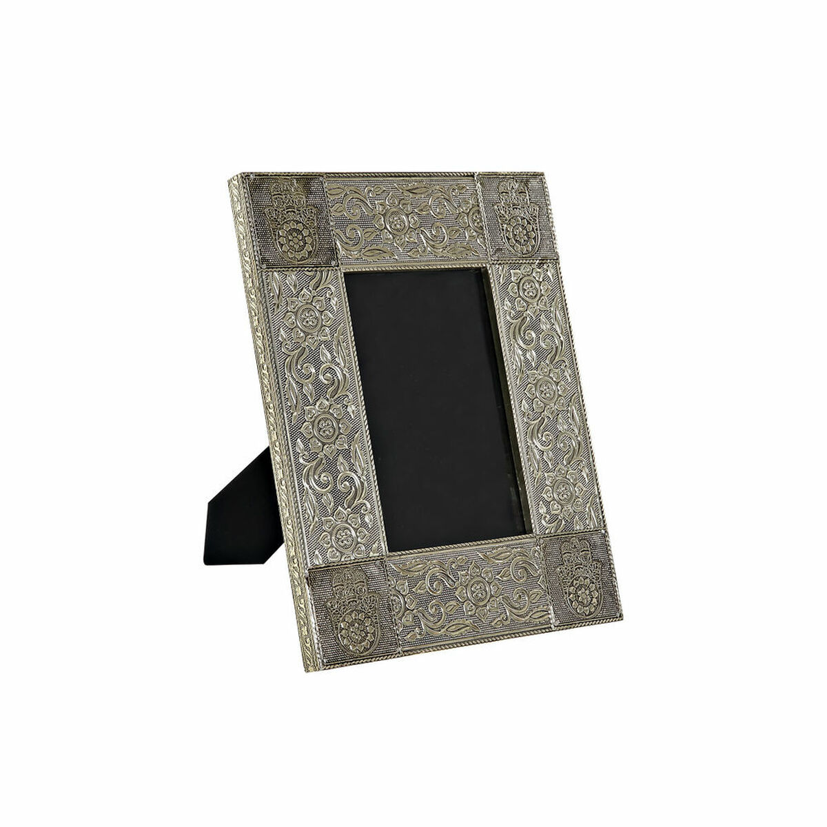 Photo frame DKD Home Decor 20 x 1 x 25 cm Champagne Wood Aluminium Arab Light mauve (1 Unit)