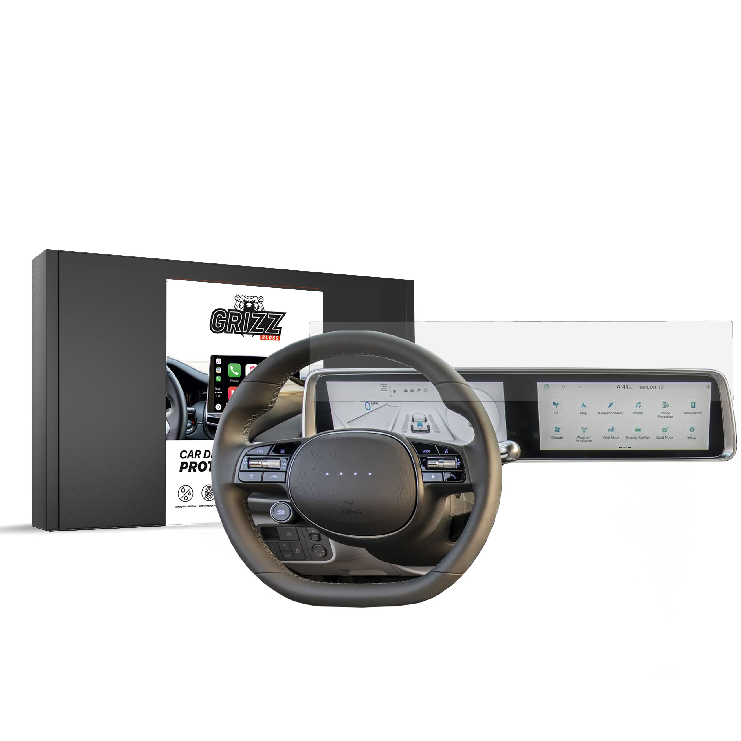 GrizzGlass CarDisplay Protection Hyundai Ioniq 6