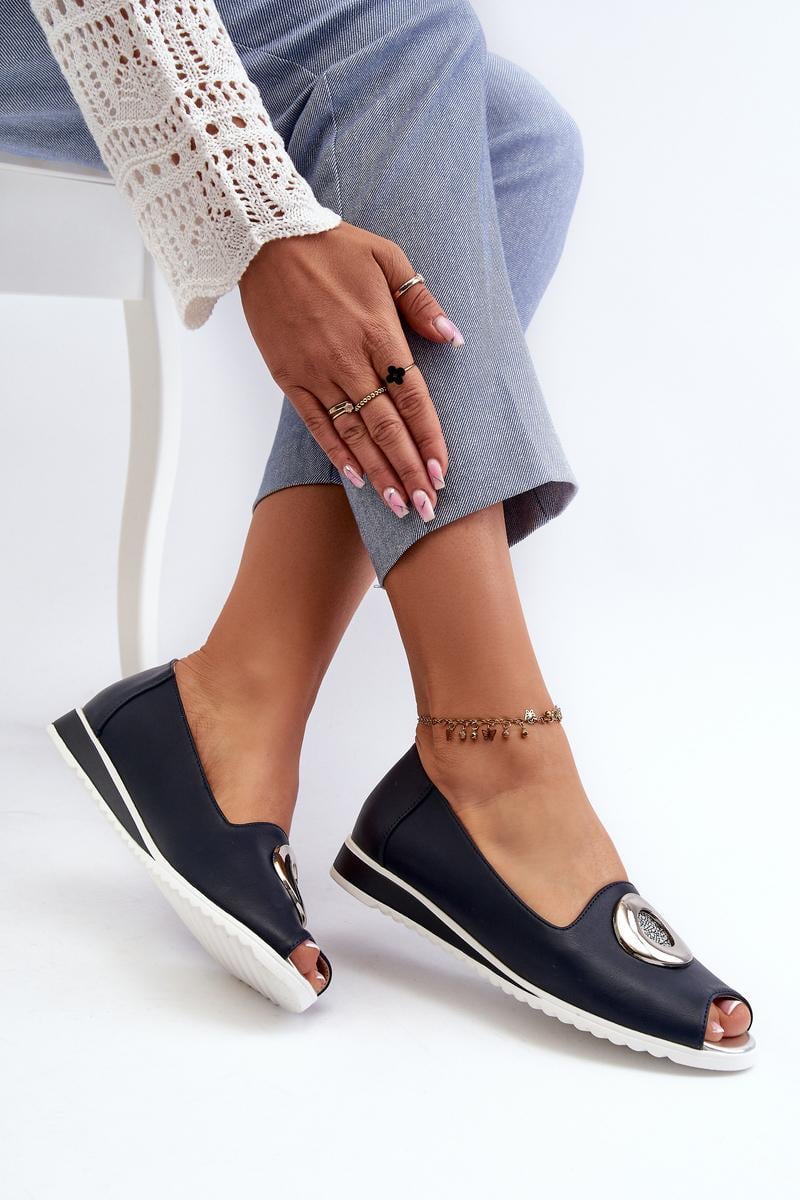  Heel pumps model 196304 Step in style  navy blue