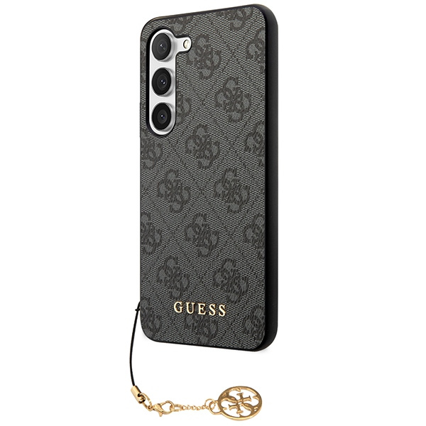 Guess GUHCSA35GF4GGR Samsung Galaxy A35 hardcase 4G Charms Collection black