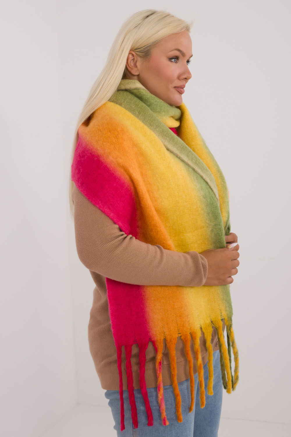  Shawl model 200285 AT  green