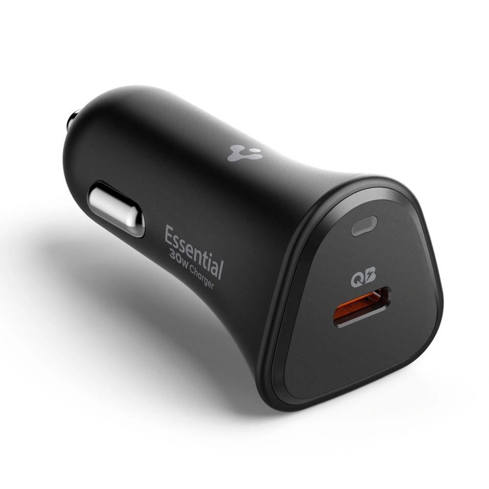 Spigen Essential EV301 1-port USB-C Car Charger 30W Black